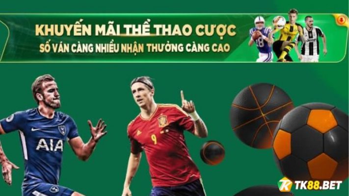 Khuyến mãi thể thao TK88